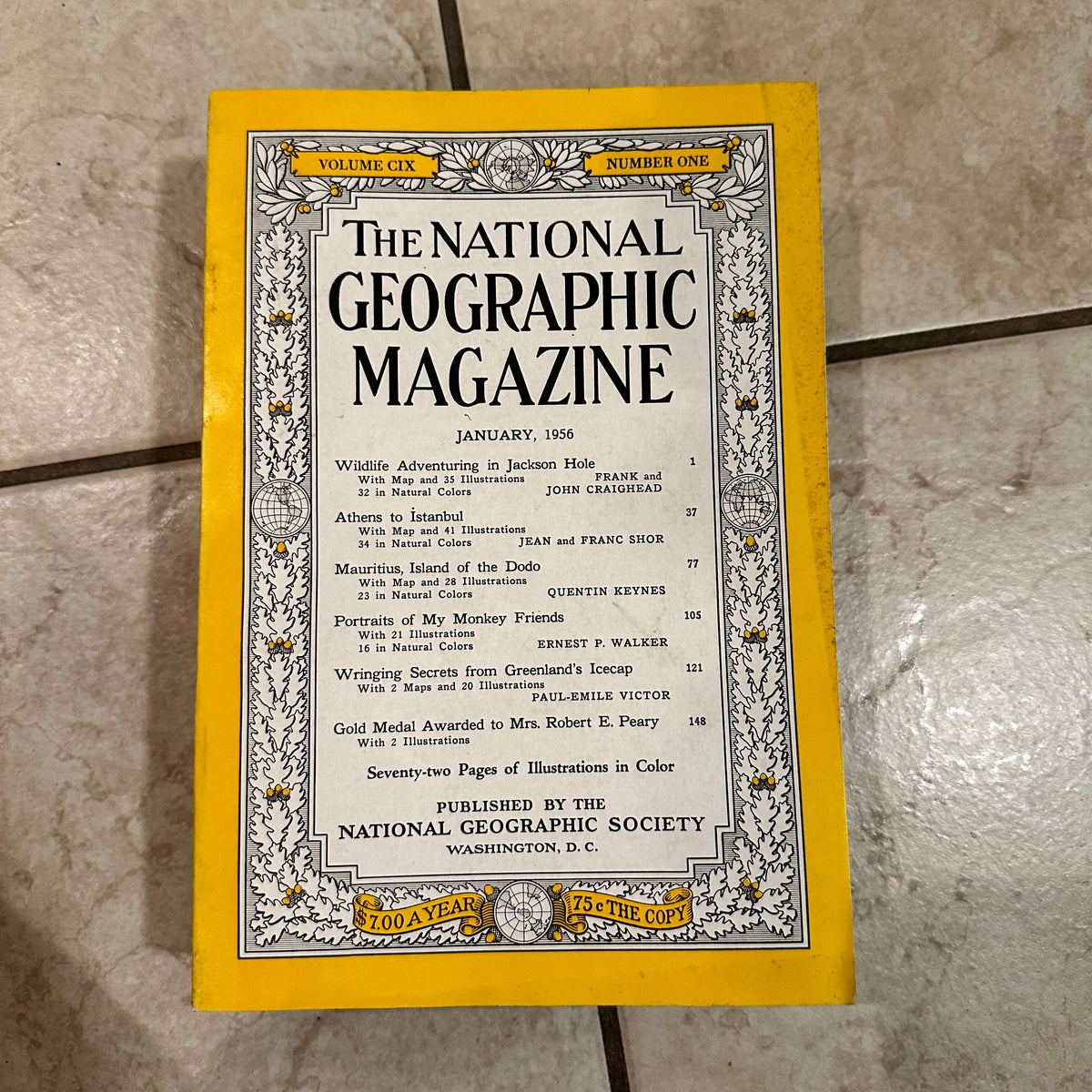 1950s National Geographic magazines