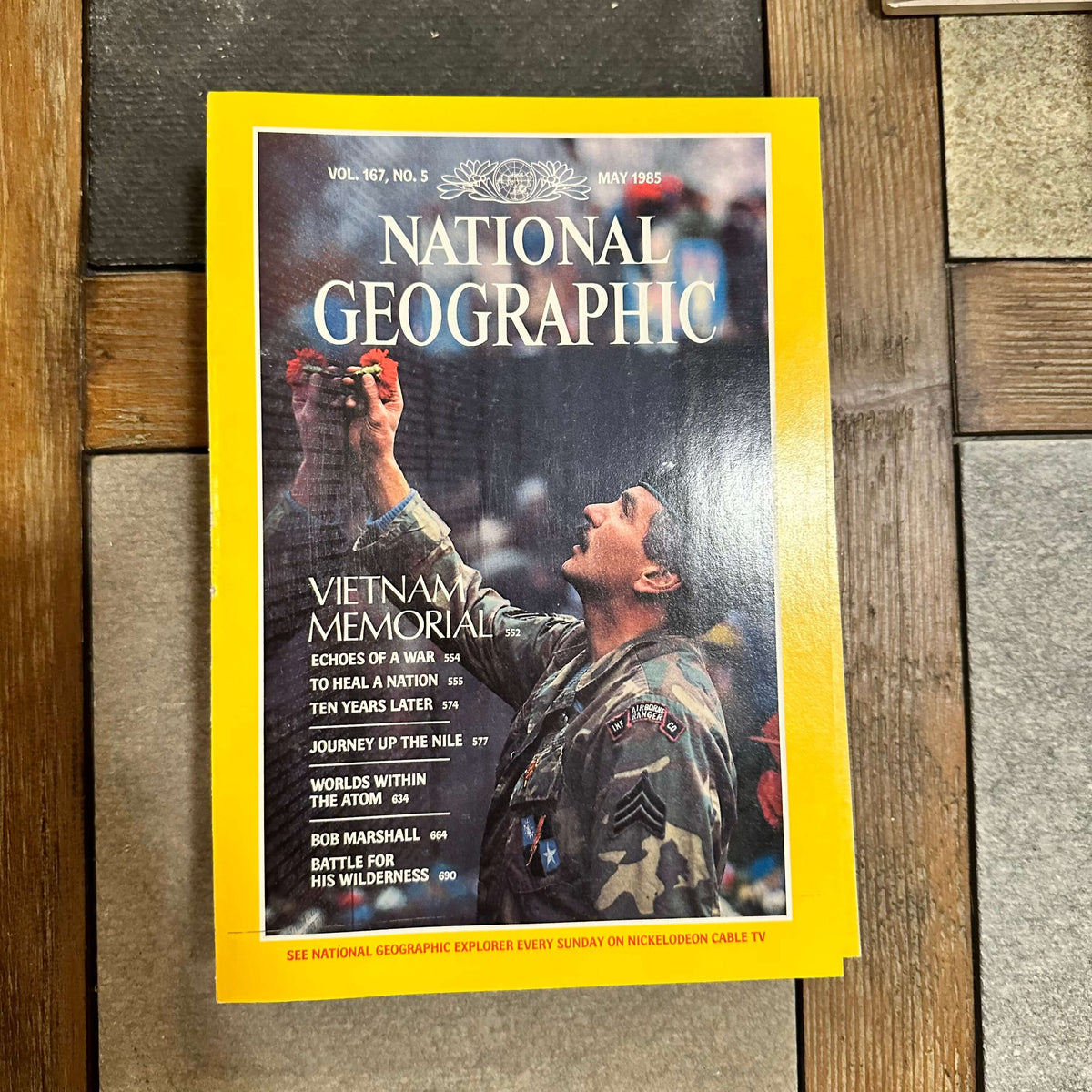 1980s National Geographic magazines