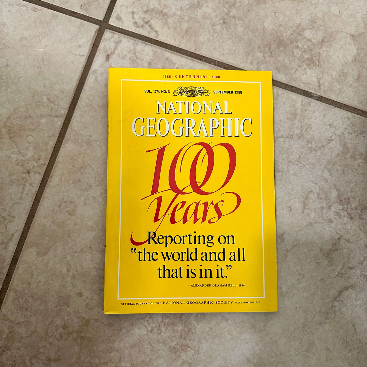 1980s National Geographic magazines