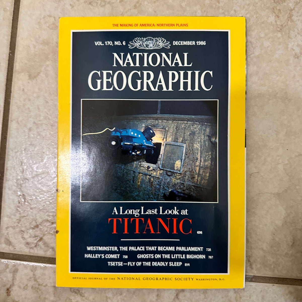 1980s National Geographic magazines