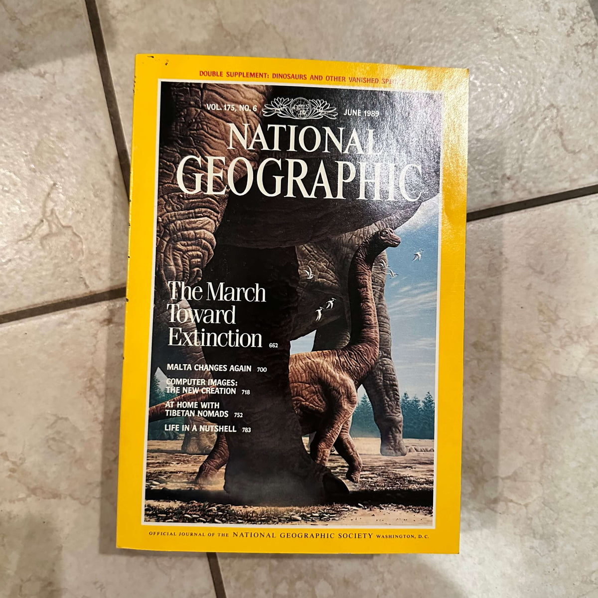 1980s National Geographic magazines