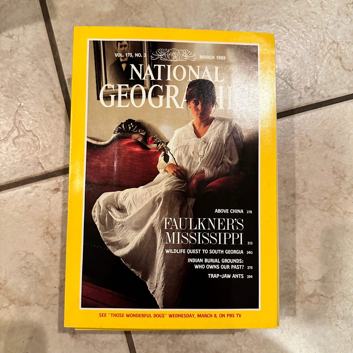 1980s National Geographic magazines