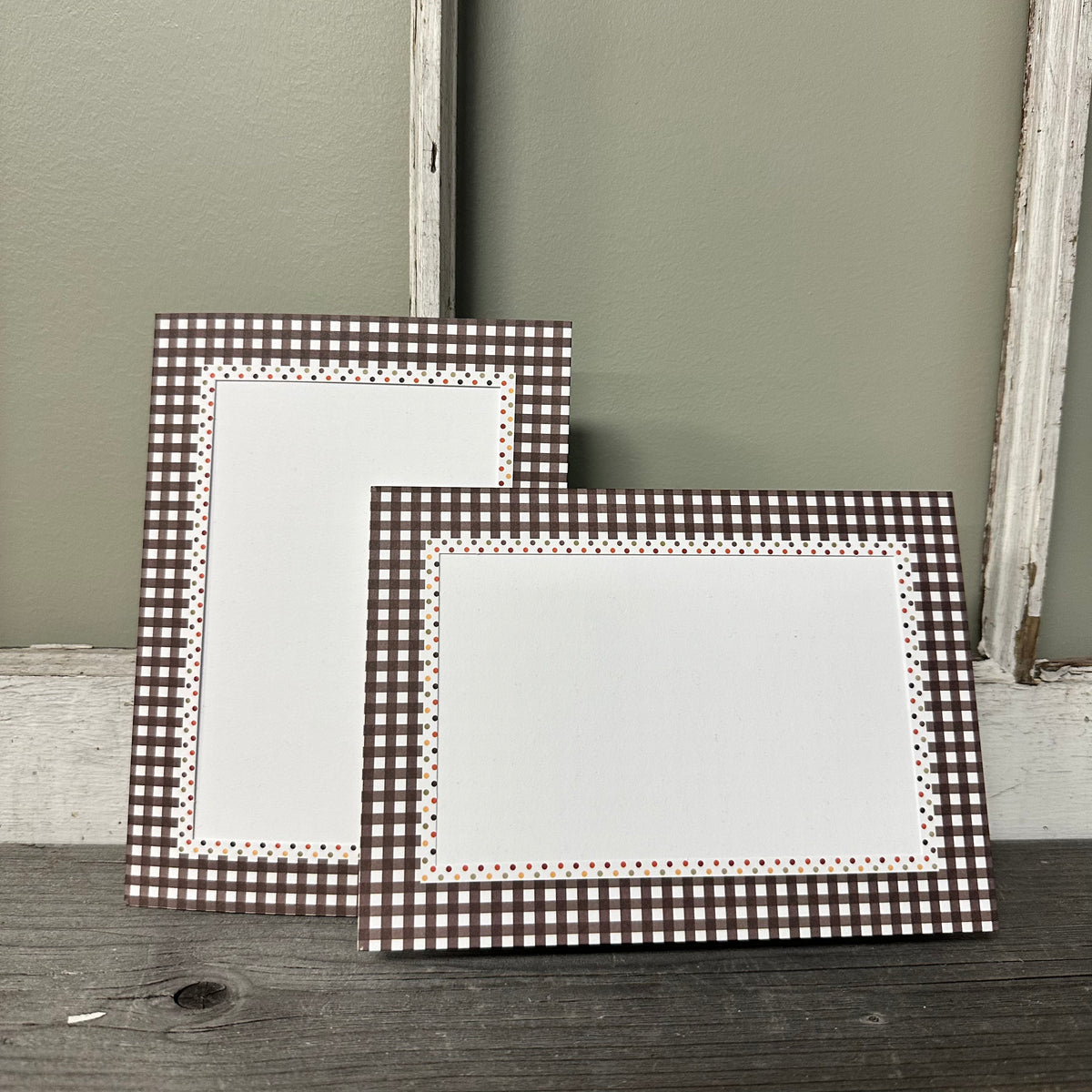 Cocoa Gingham #EDPC-CG