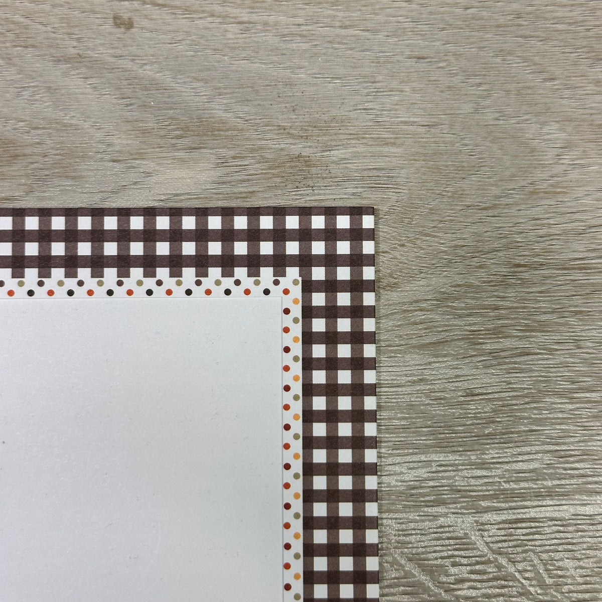 Cocoa Gingham #EDPC-CG