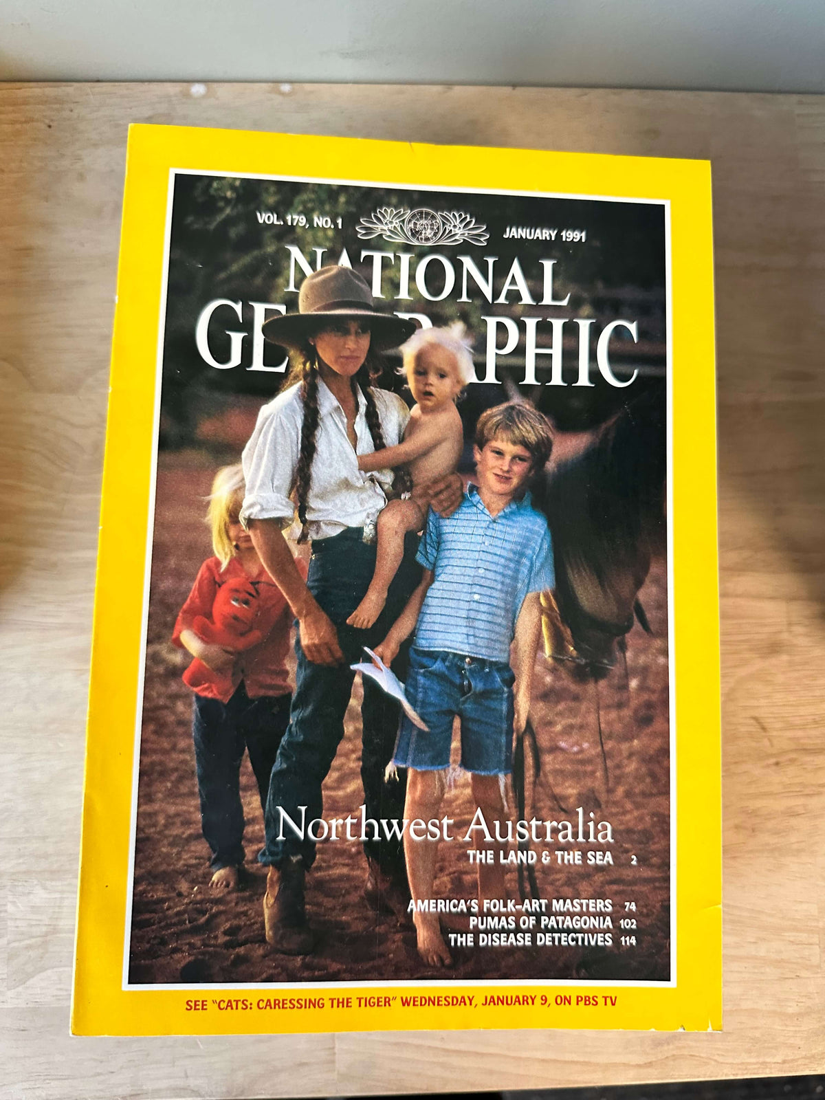 1990s National Geographic magazines