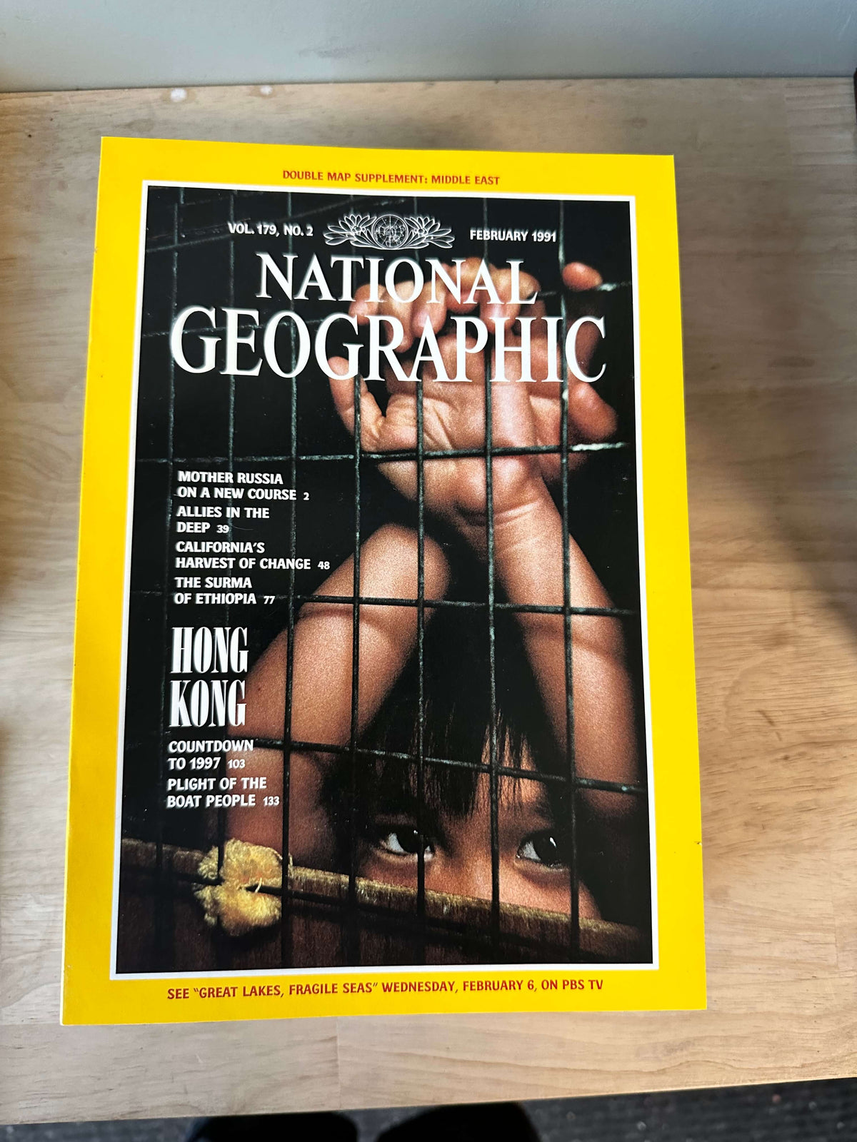 1990s National Geographic magazines