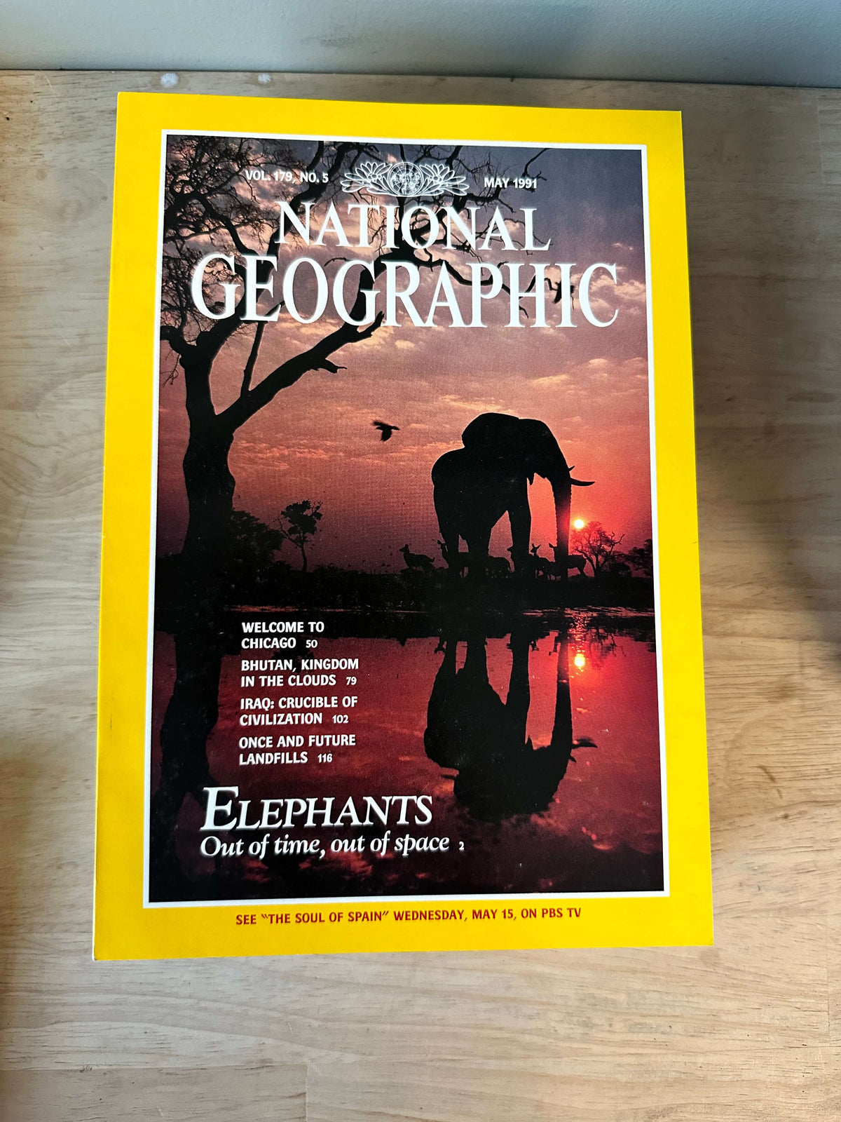 1990s National Geographic magazines