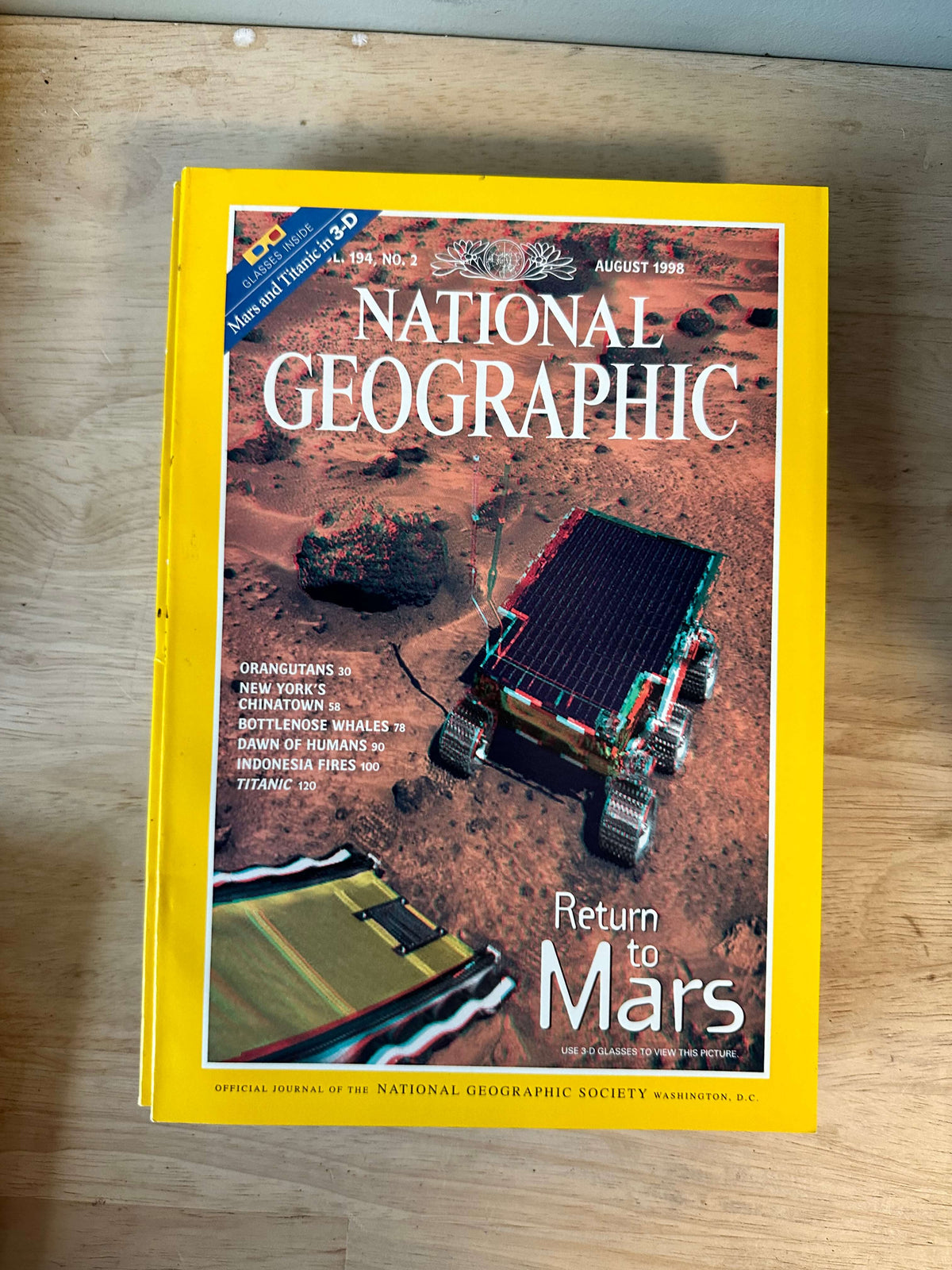 1990s National Geographic magazines