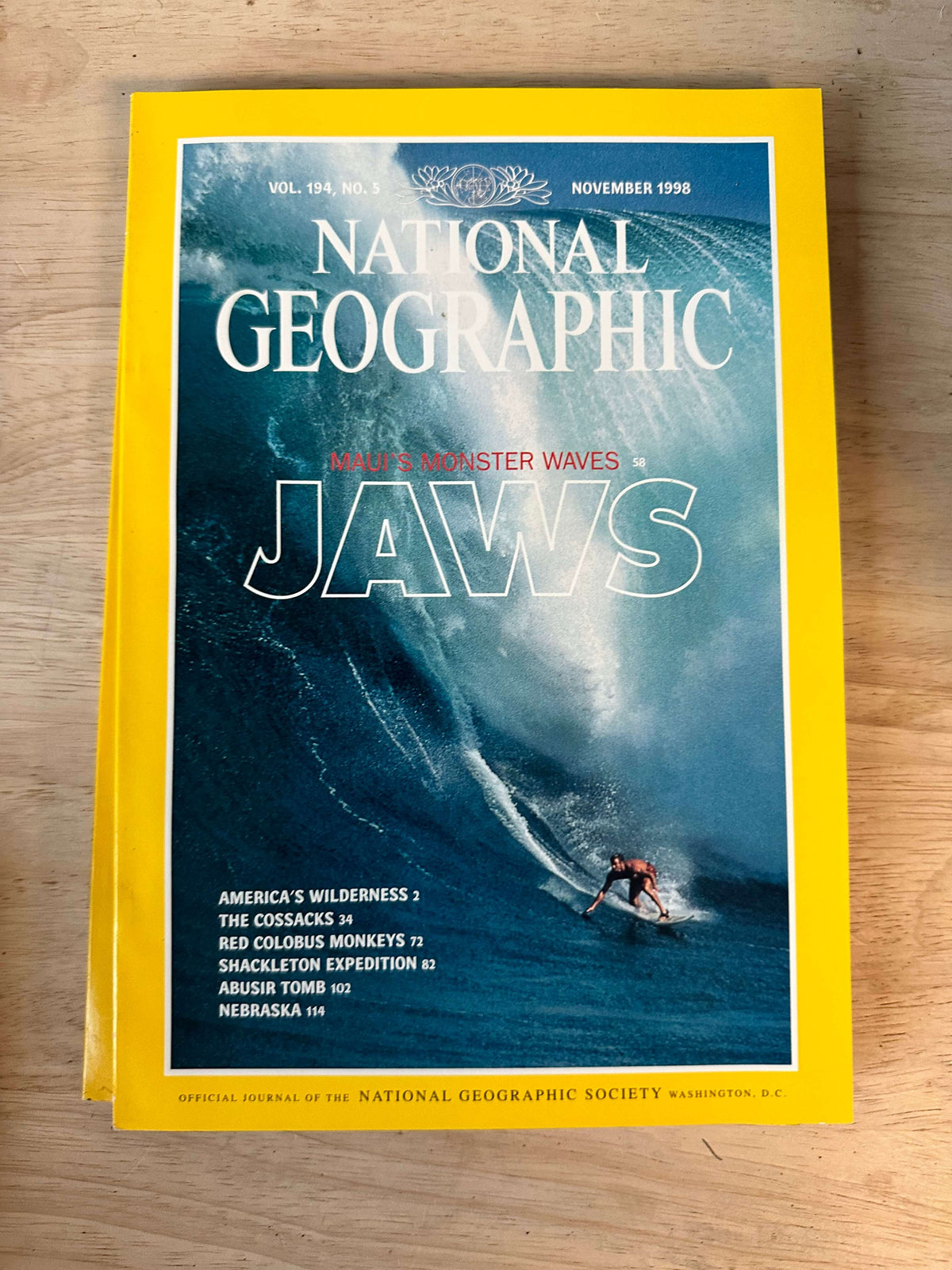 1990s National Geographic magazines
