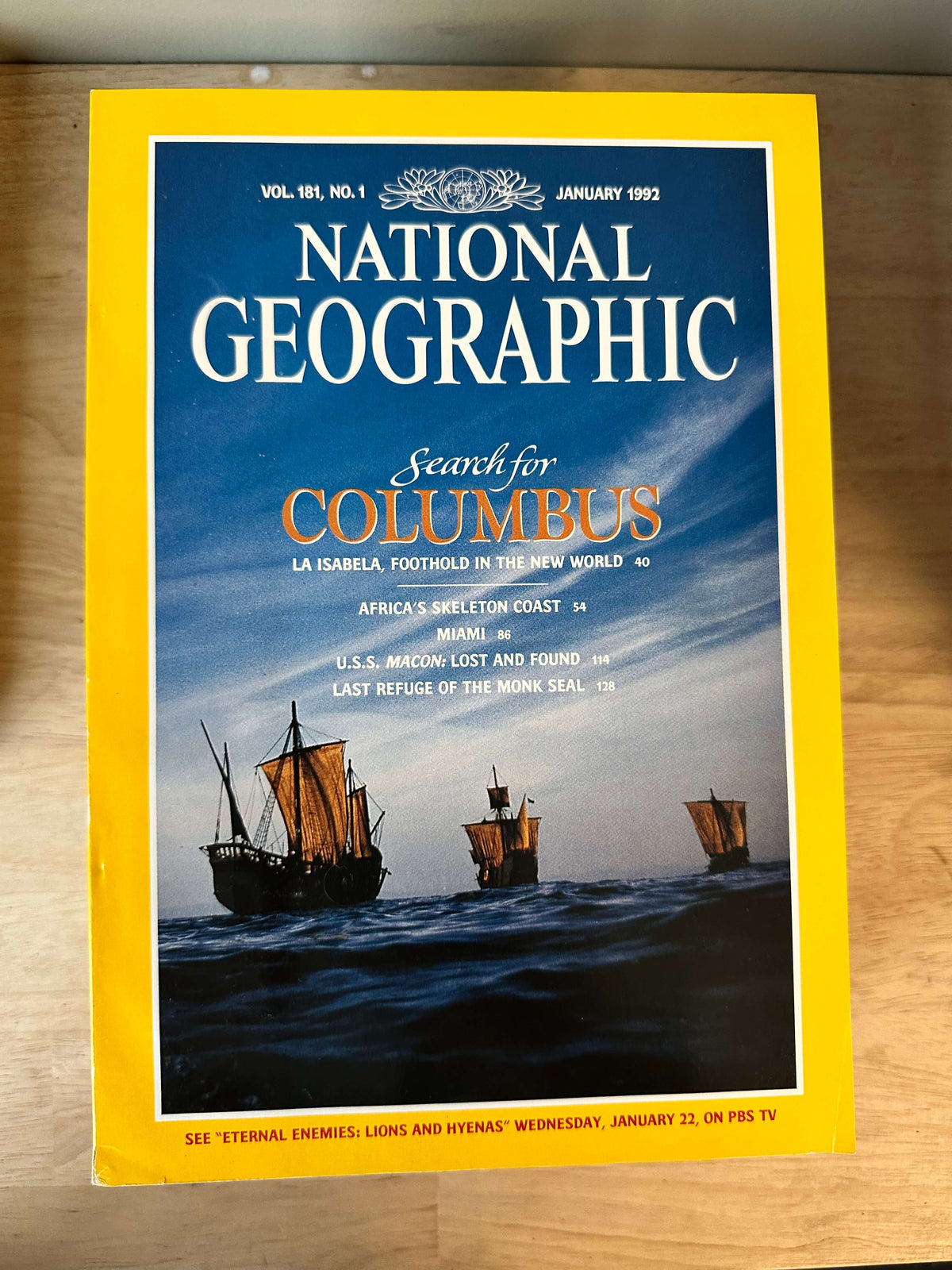 1990s National Geographic magazines