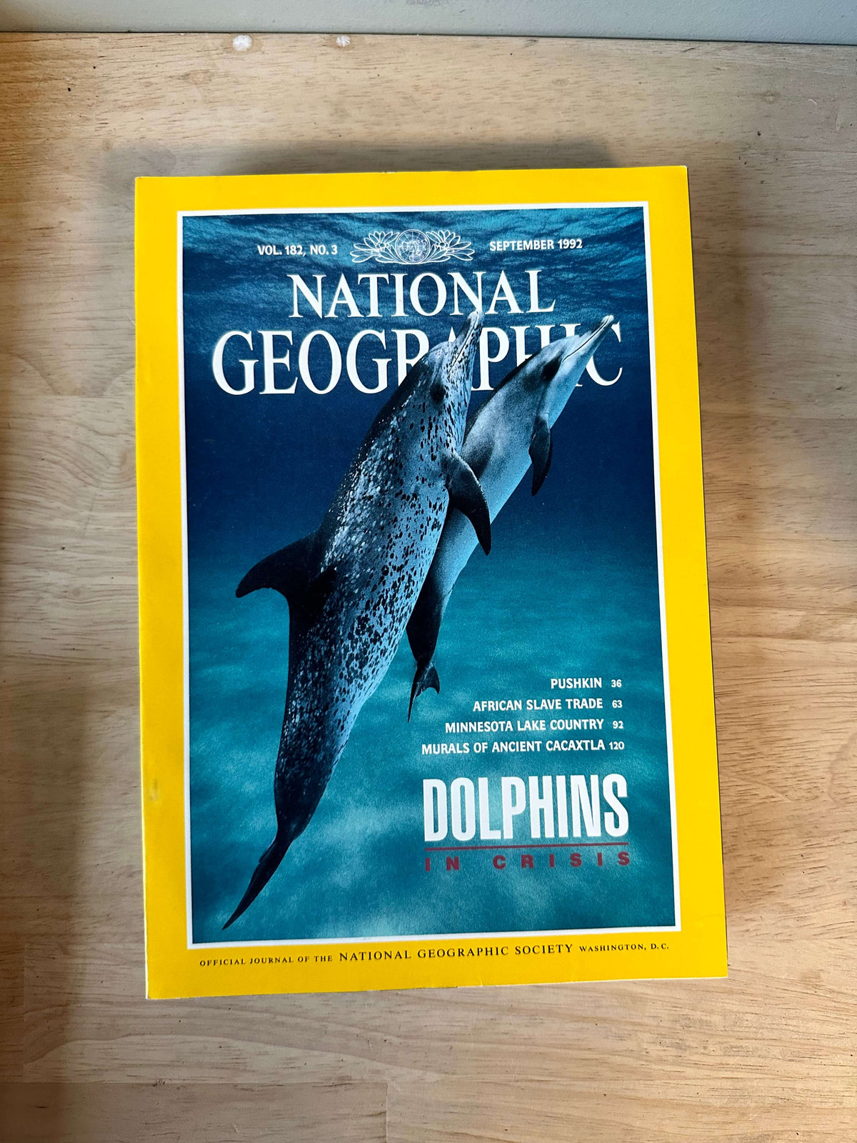 1990s National Geographic magazines