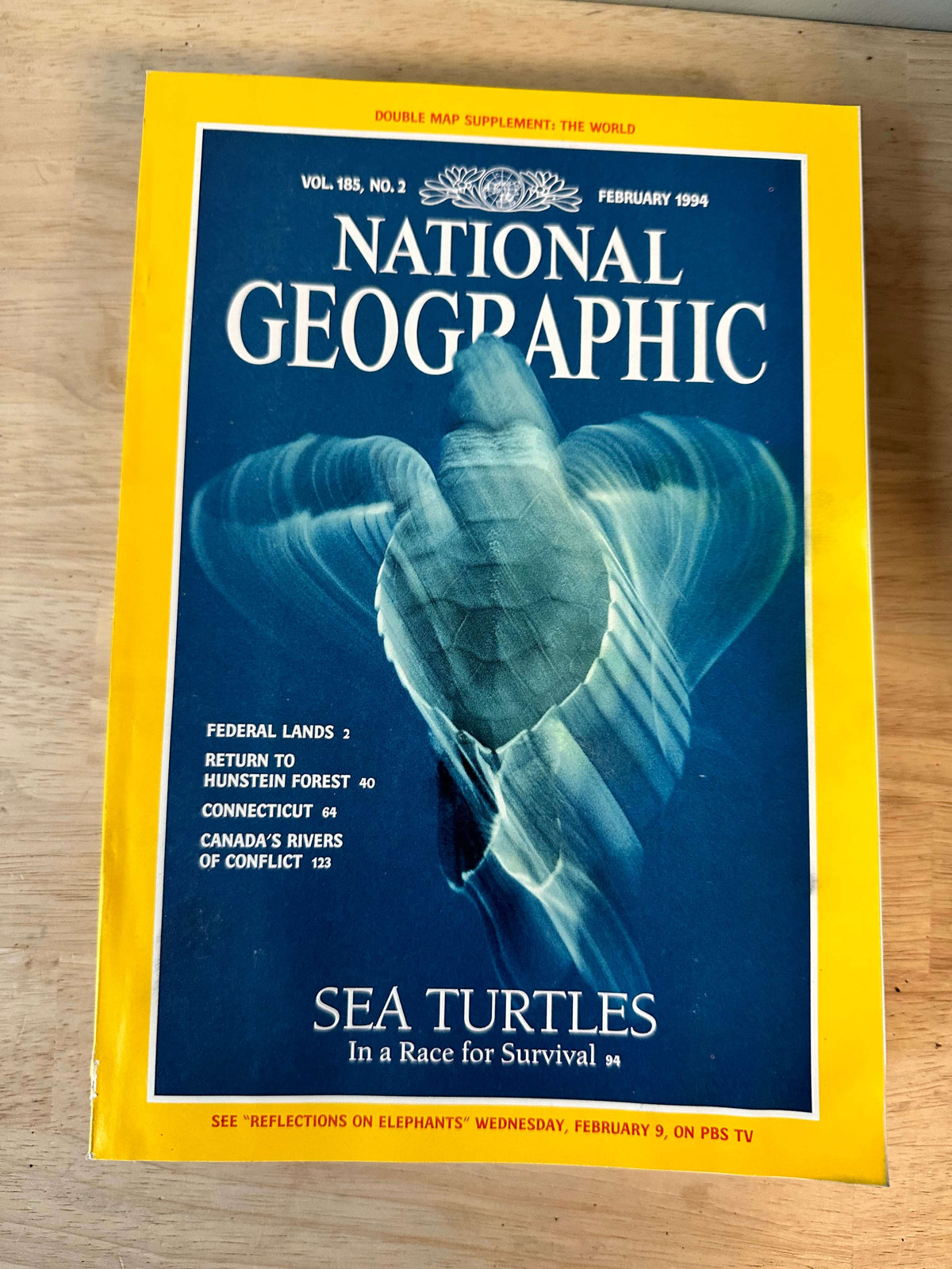 1990s National Geographic magazines