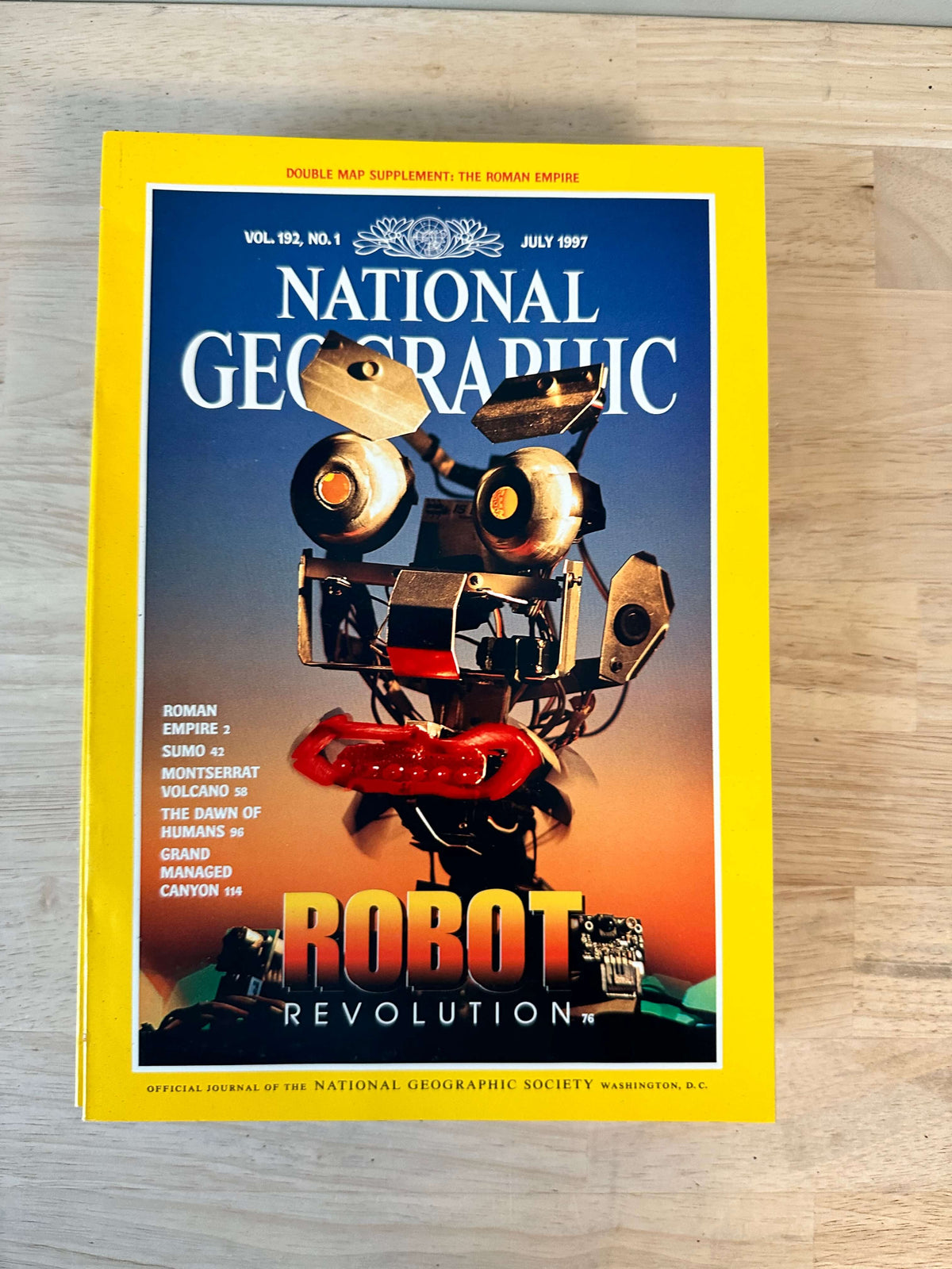 1990s National Geographic magazines