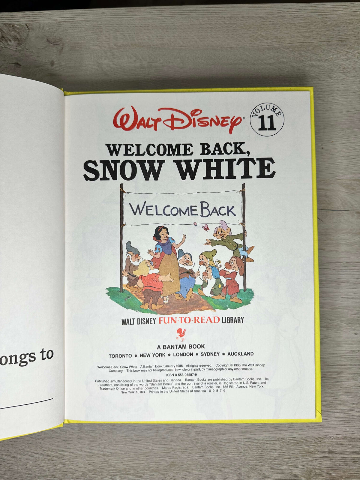 Walt Disney Fun-to-Read Library books