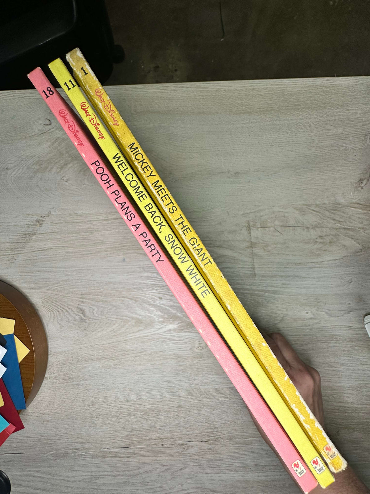 Walt Disney Fun-to-Read Library books