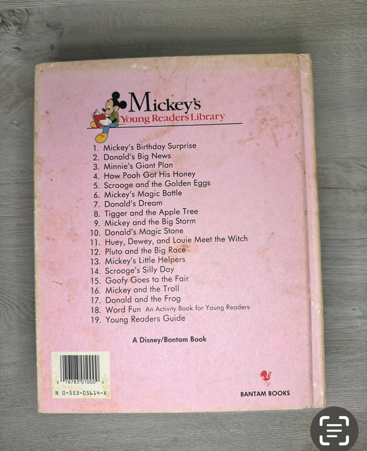 Mickey's Young Reader's Library