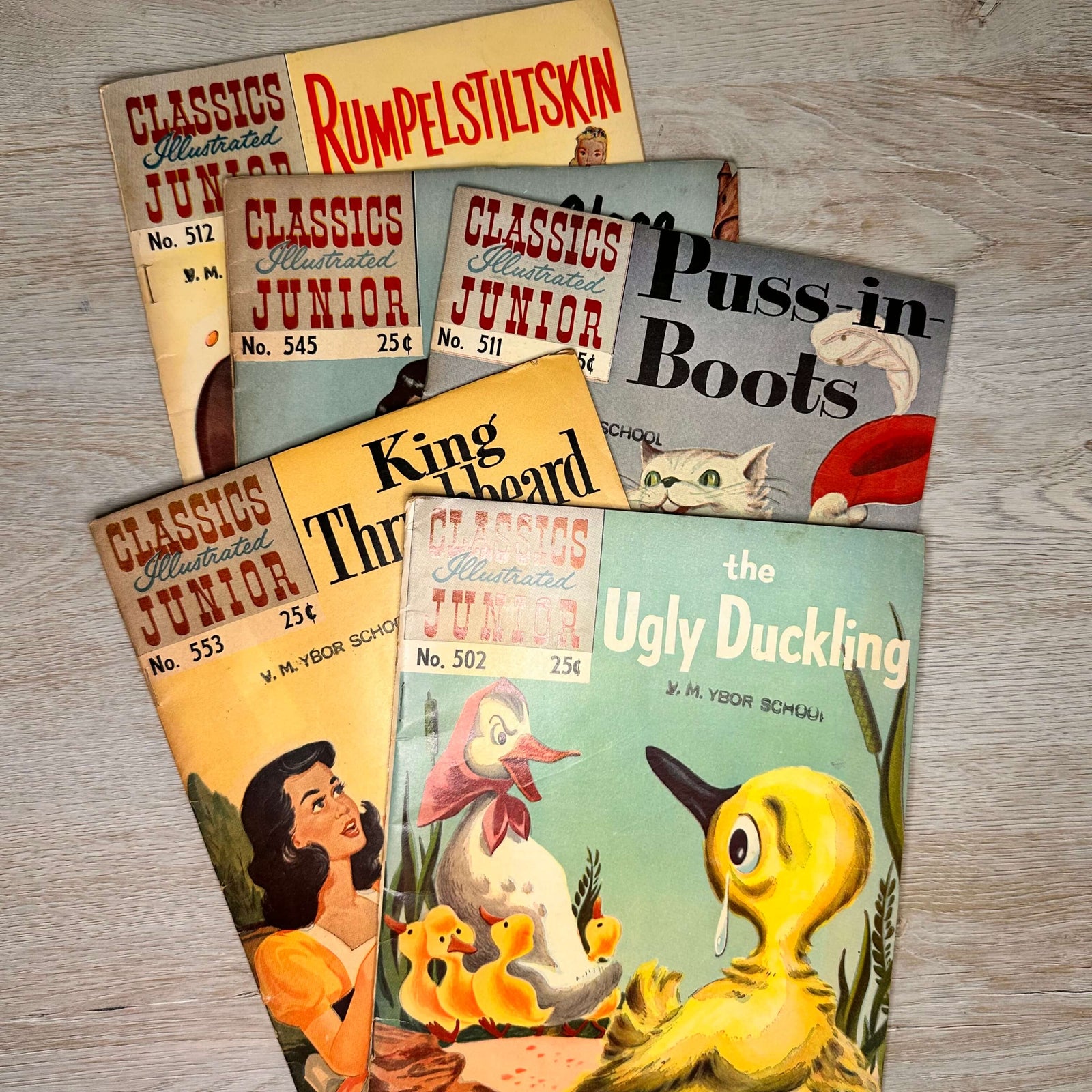 Classics Illustrated Junior comic books