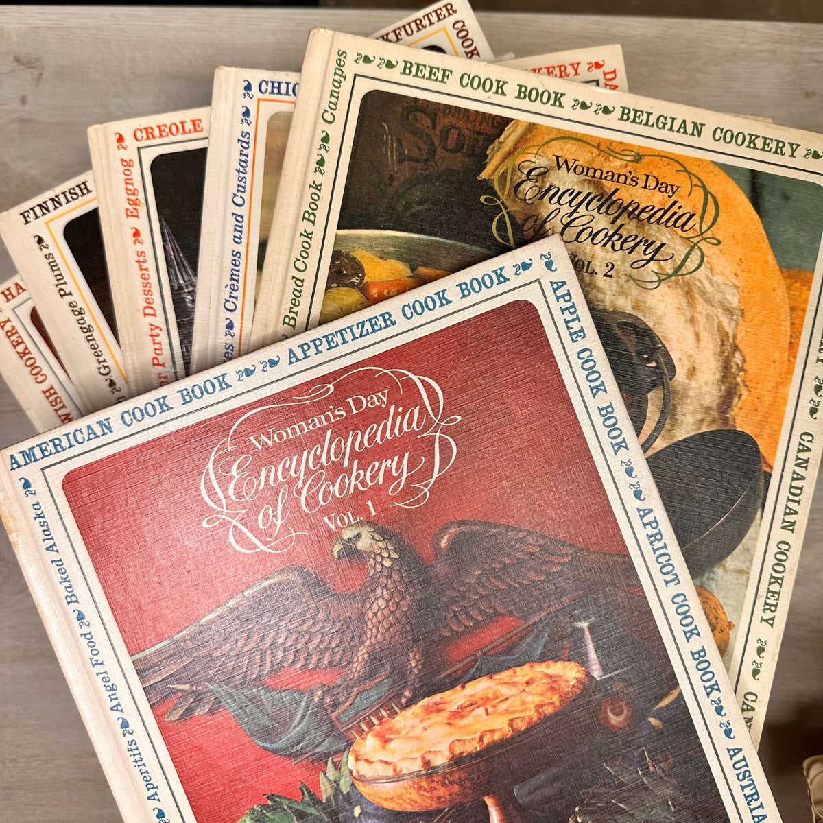 Woman's Day Encyclopedia of Cookery cookbooks