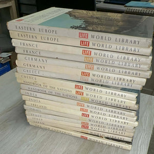 Time Life World Library country books - 1965-1969