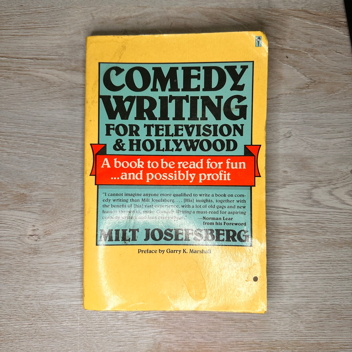 Comedy Writing for Television & Hollywood