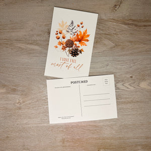 Autumn postcards