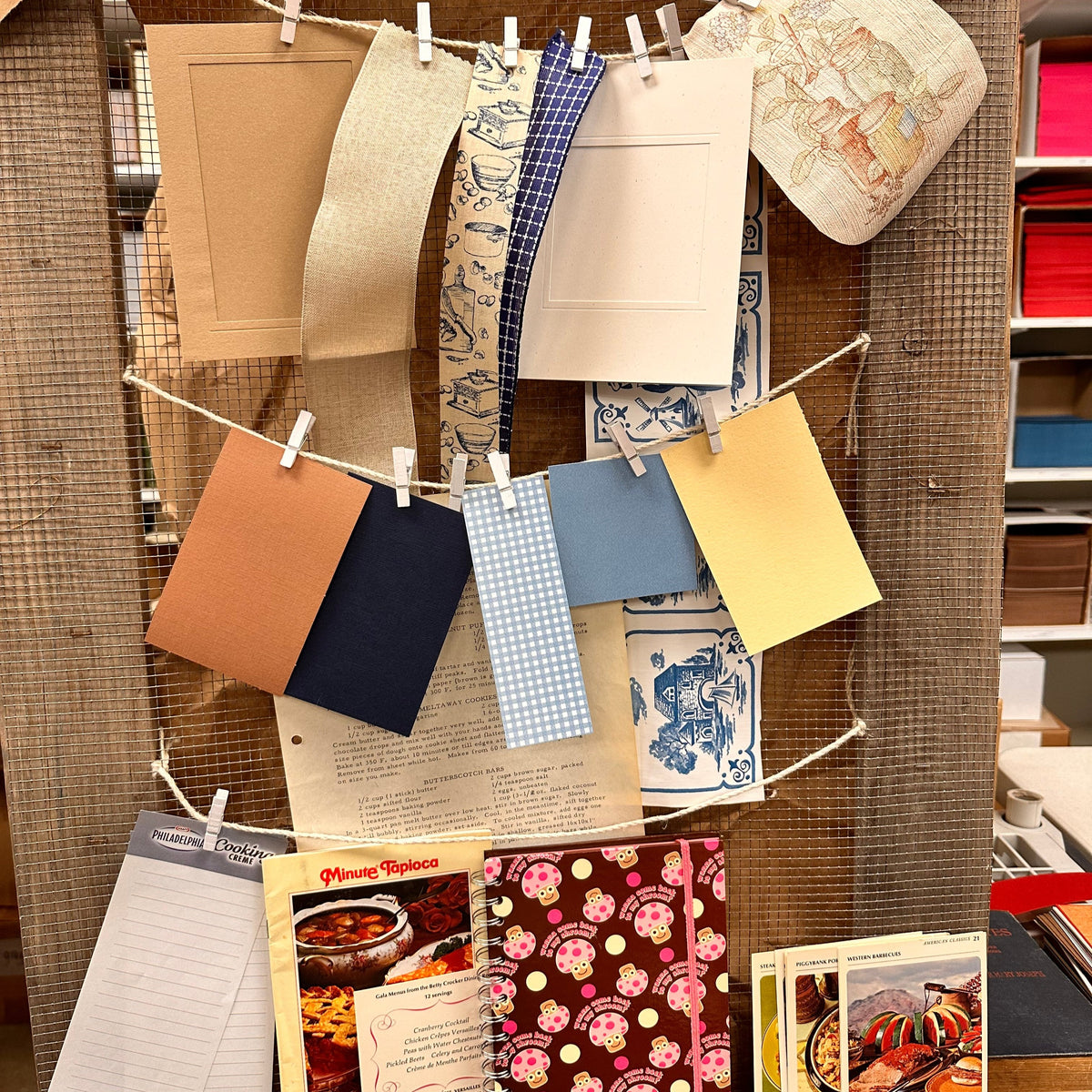 Cooking Junk Journal card kit - October 2024