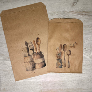 Cooking Junk Journal card kit