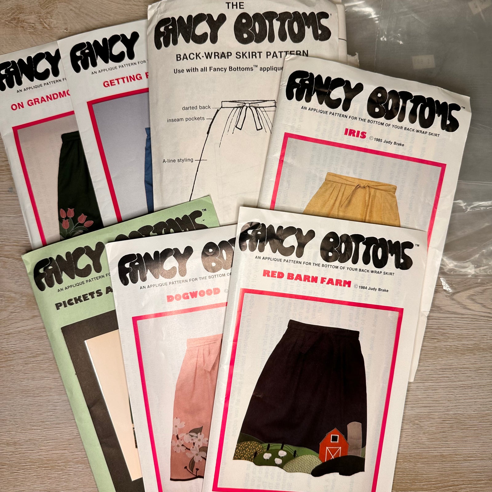 Sewing Patterns & Applique Patterns - Fancy Bottoms by Judy Brake