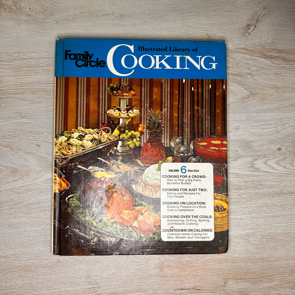 Family Circle Illustrated Library of Cooking - Volumes 1-16 - 1972