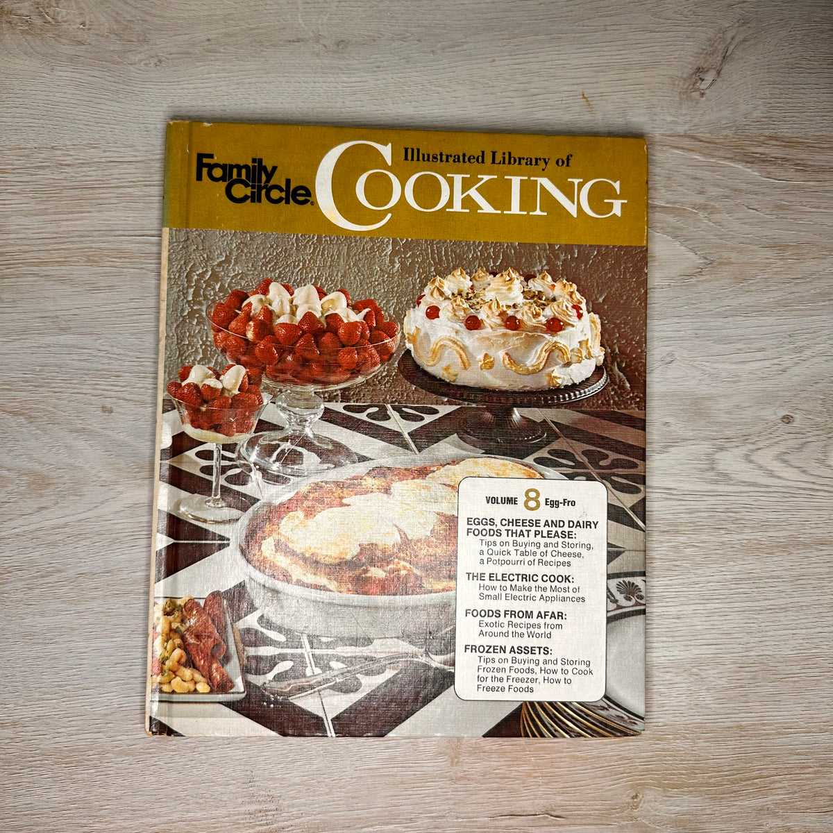 Family Circle Illustrated Library of Cooking - Volumes 1-16 - 1972