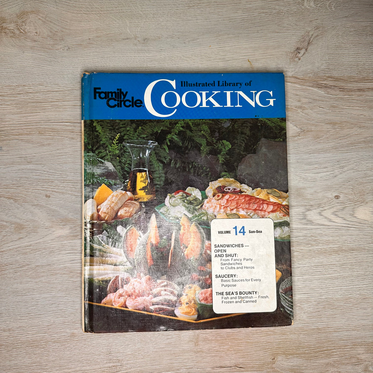 Family Circle Illustrated Library of Cooking - Volumes 1-16 - 1972