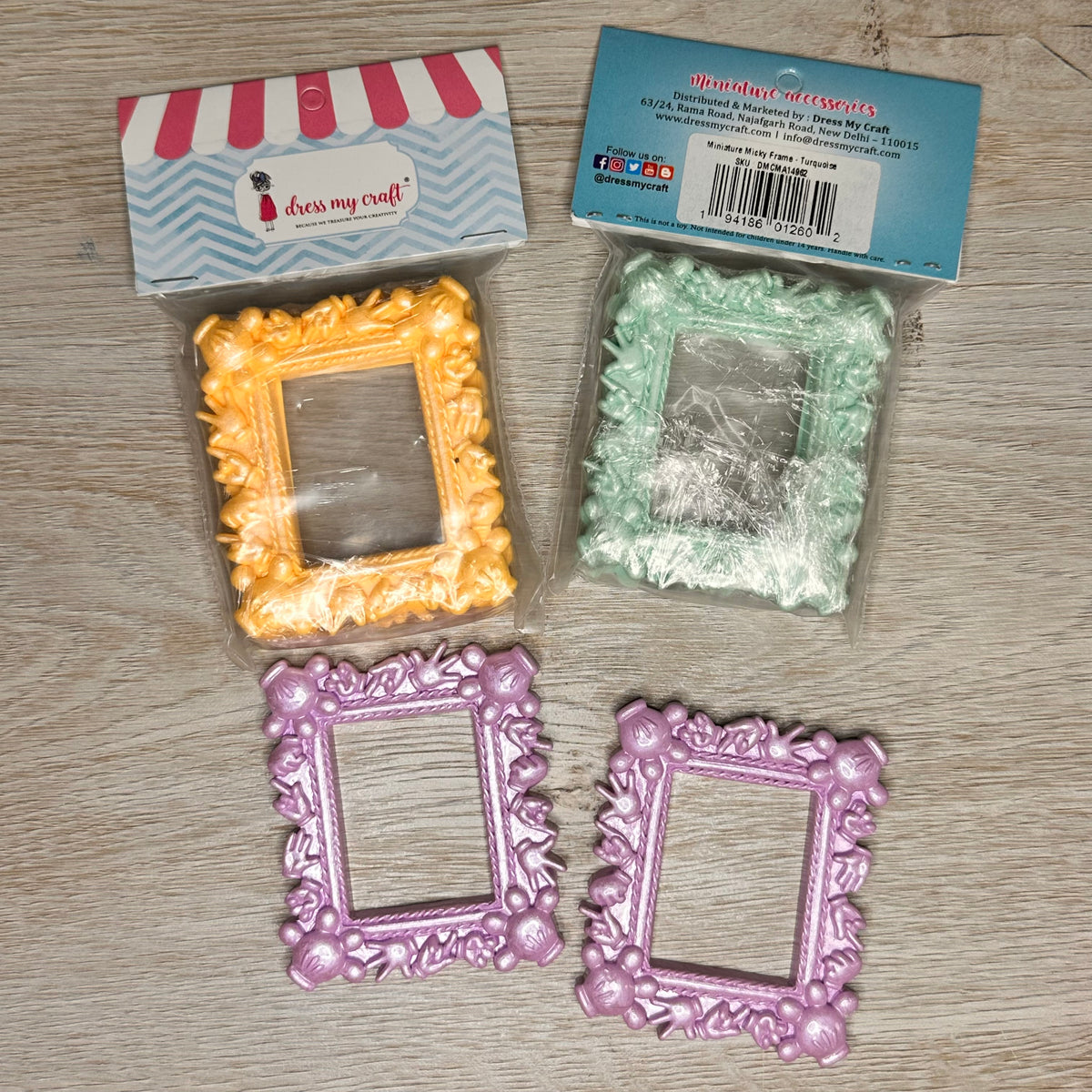 Mickey Miniature Frames