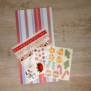 Christmas Junk Journal card kit