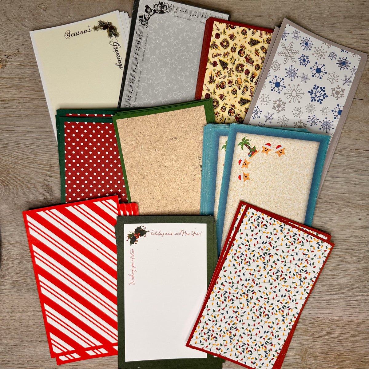 Cardstock Paper Packs - Holiday set