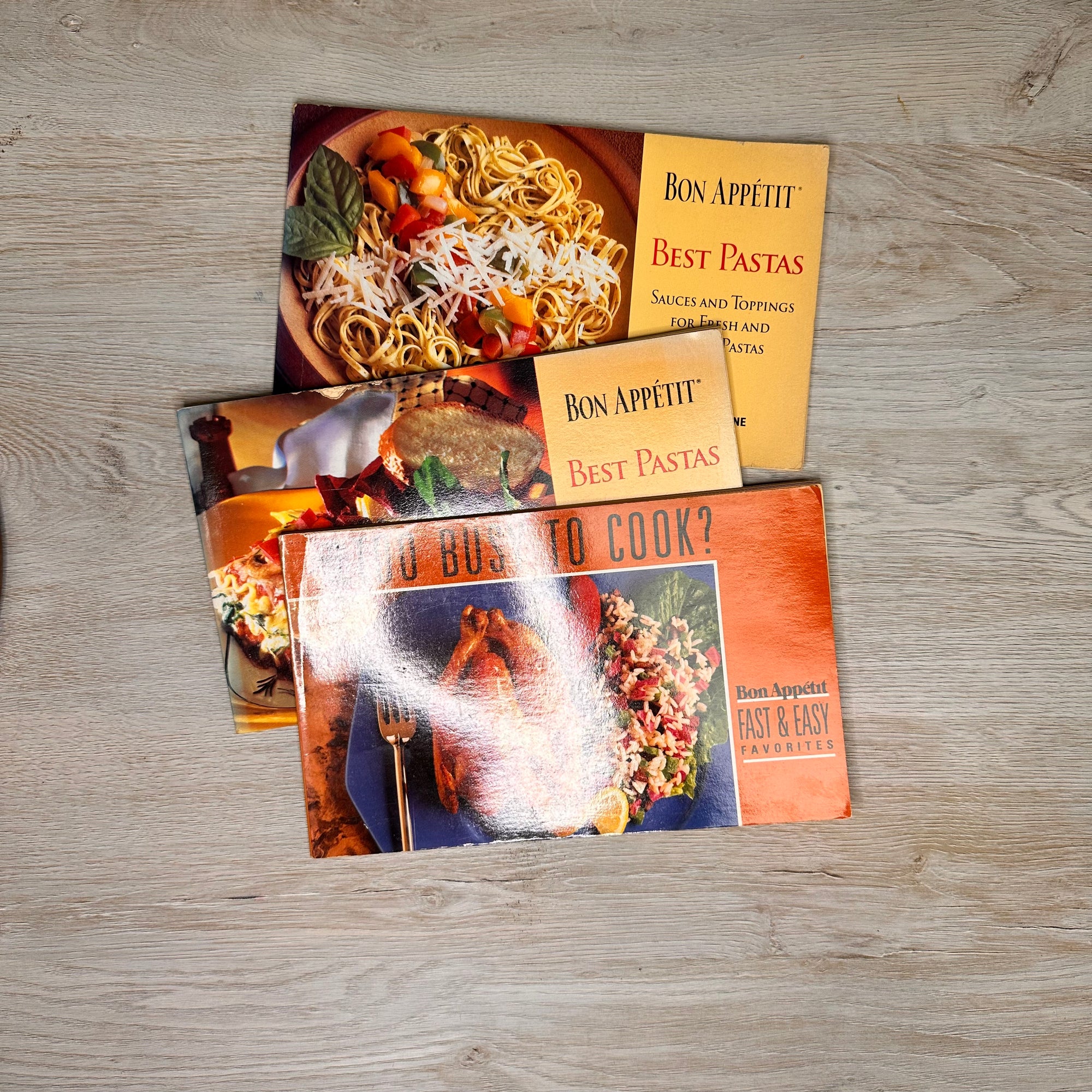 Bon Appetit cook books - 1965