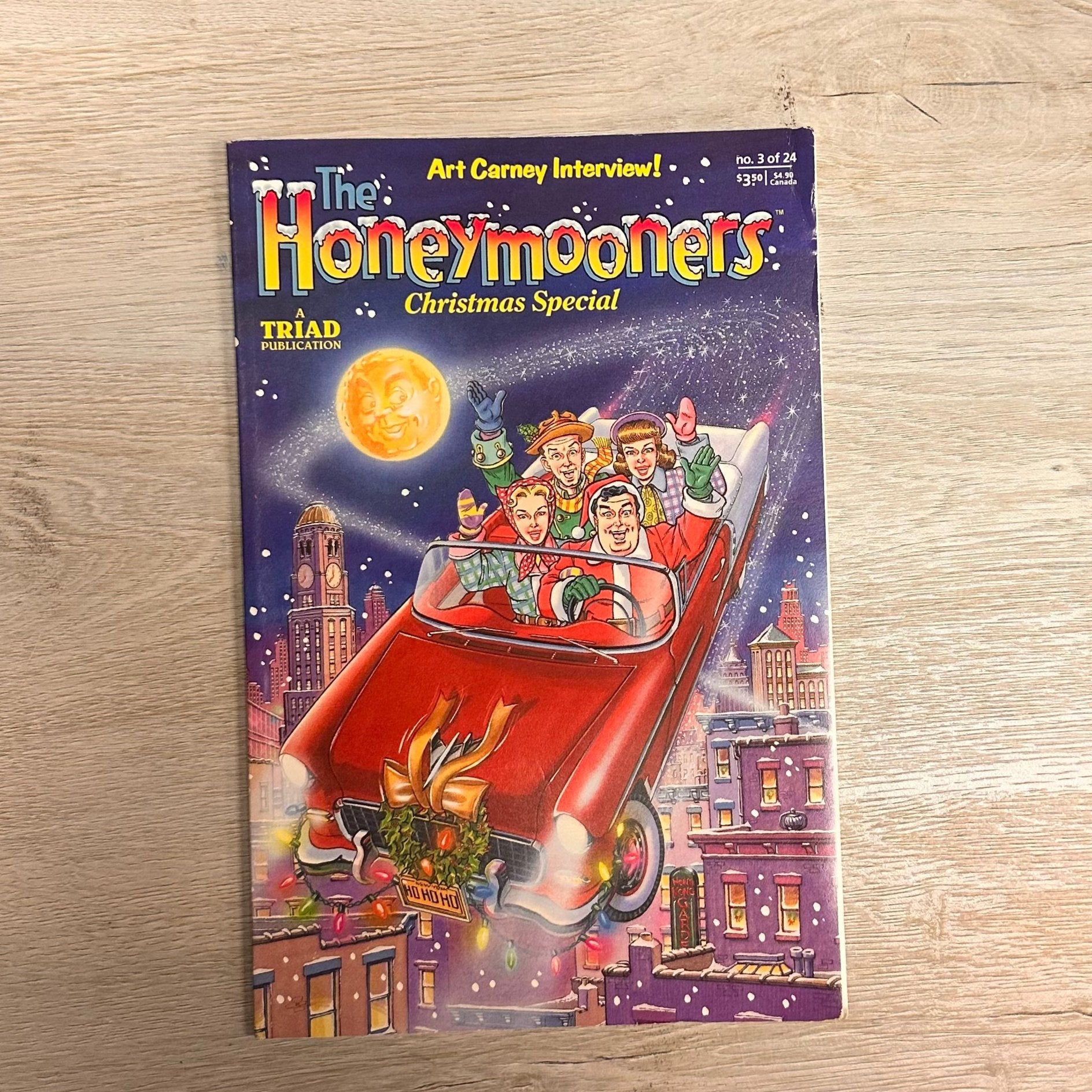 The Honeymooners Christmas Special comic book - 1987