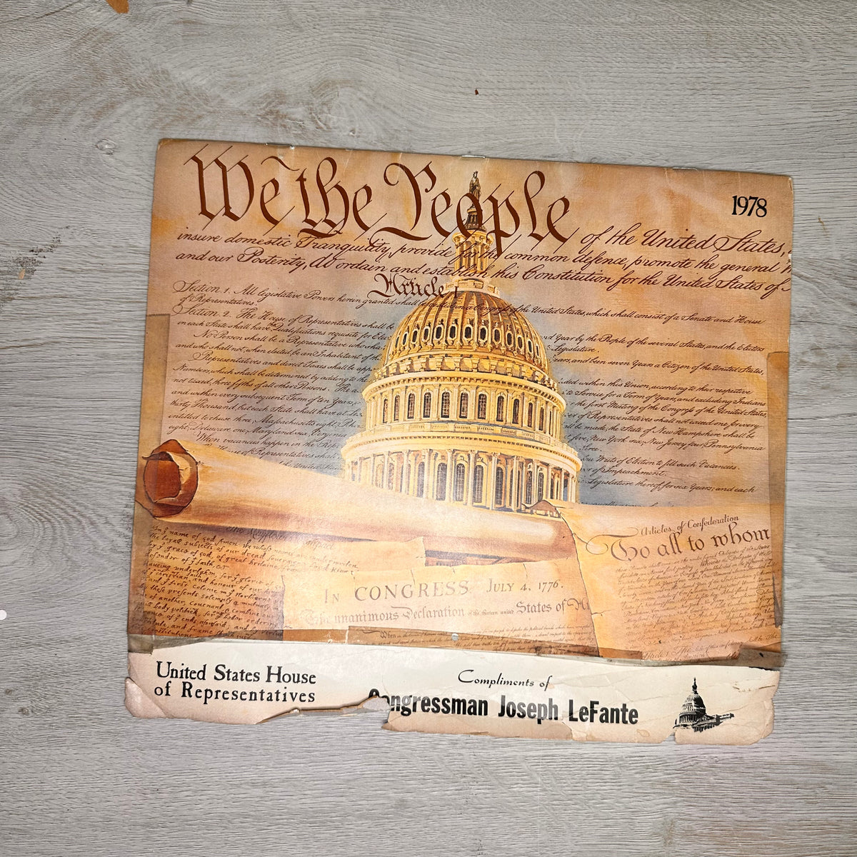 We the People 1978 calendar