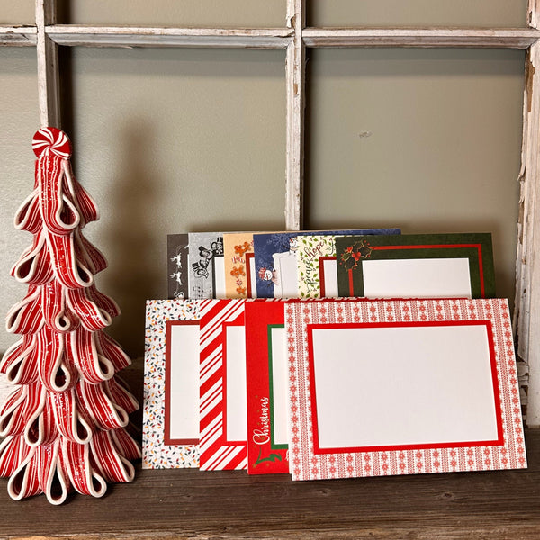 christmas cards with photo sleeve Amazon.com - Current Deluxe Holly Photo Frame Christmas Cards with  Envelopes main image 0