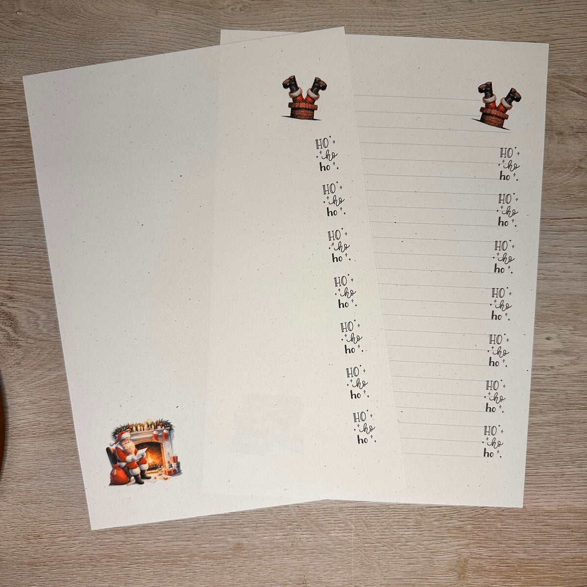 Santa stationery kit