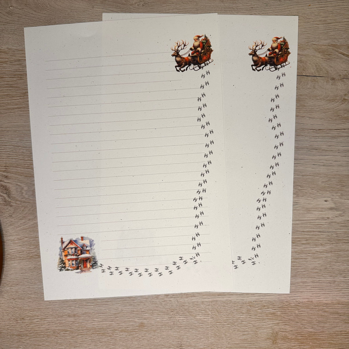 Santa stationery kit