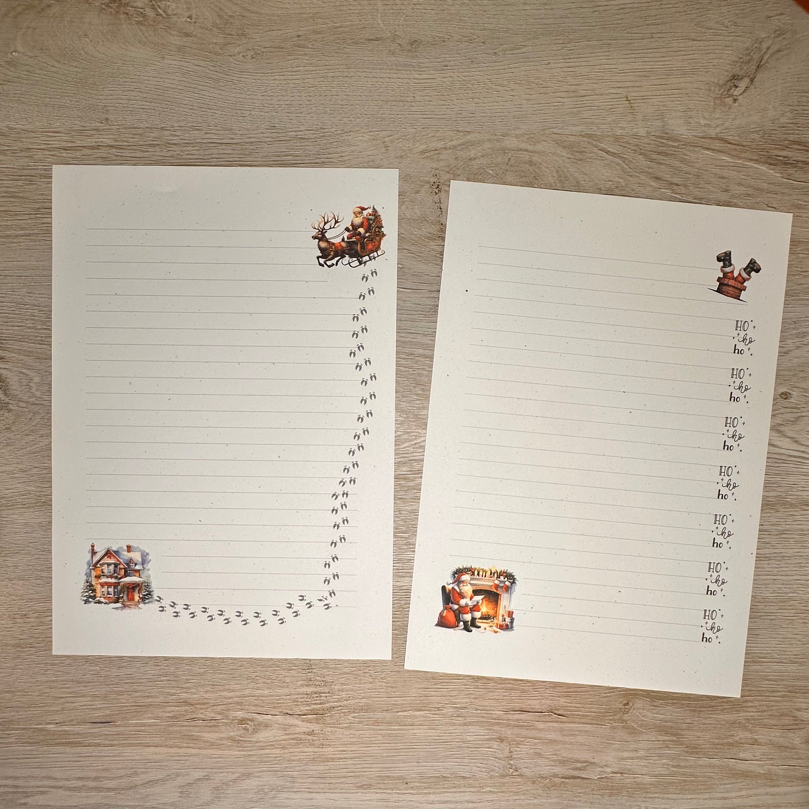 Santa paper & envelopes