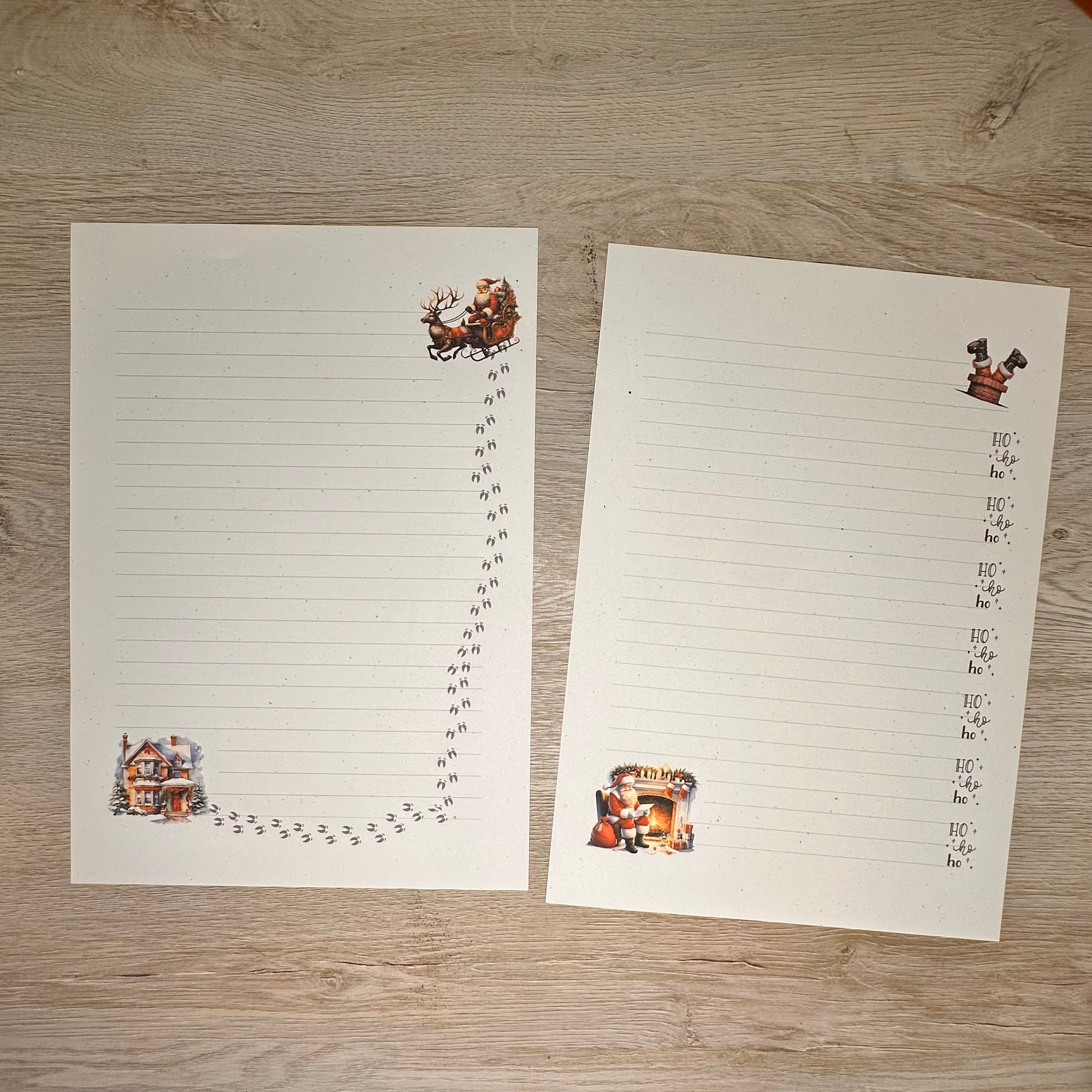 Santa paper & envelopes