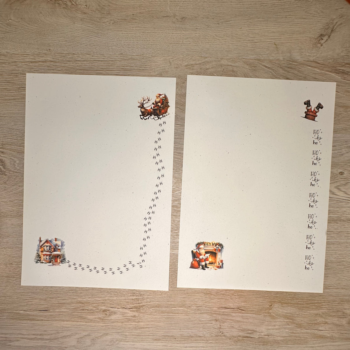 Santa paper & envelopes