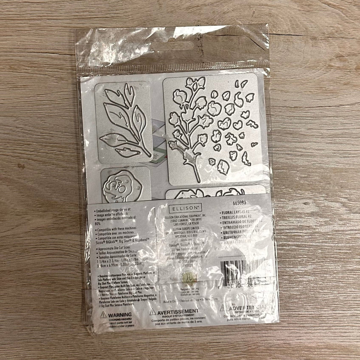 Sizzix Thinlits Thin Metal Die Set