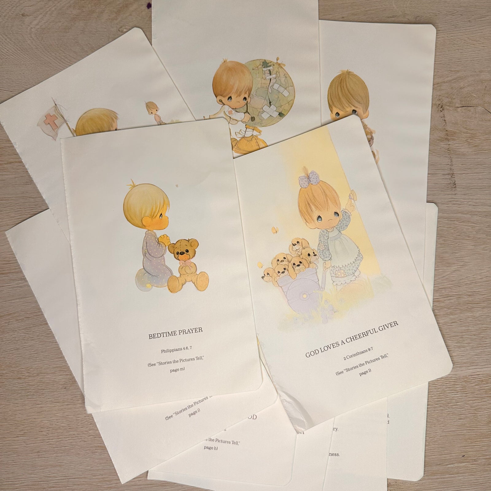 Precious Moments Bible Art pages