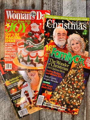 Sets of Christmas magazines