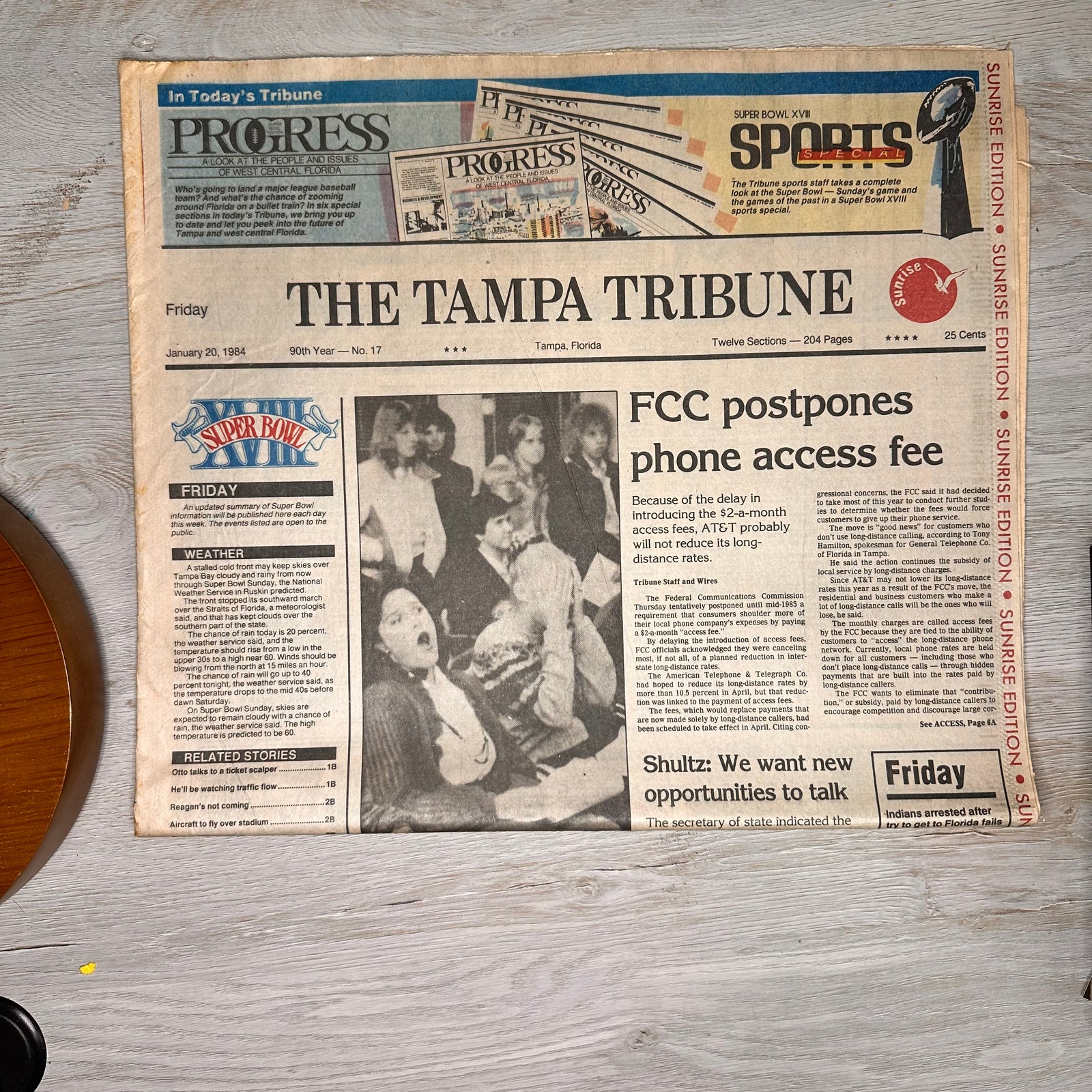 Newspaper sections - 10 pages