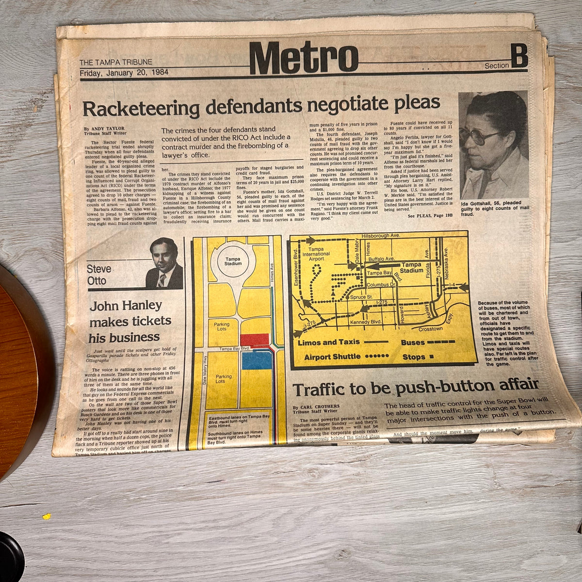 Newspaper sections - 10 pages