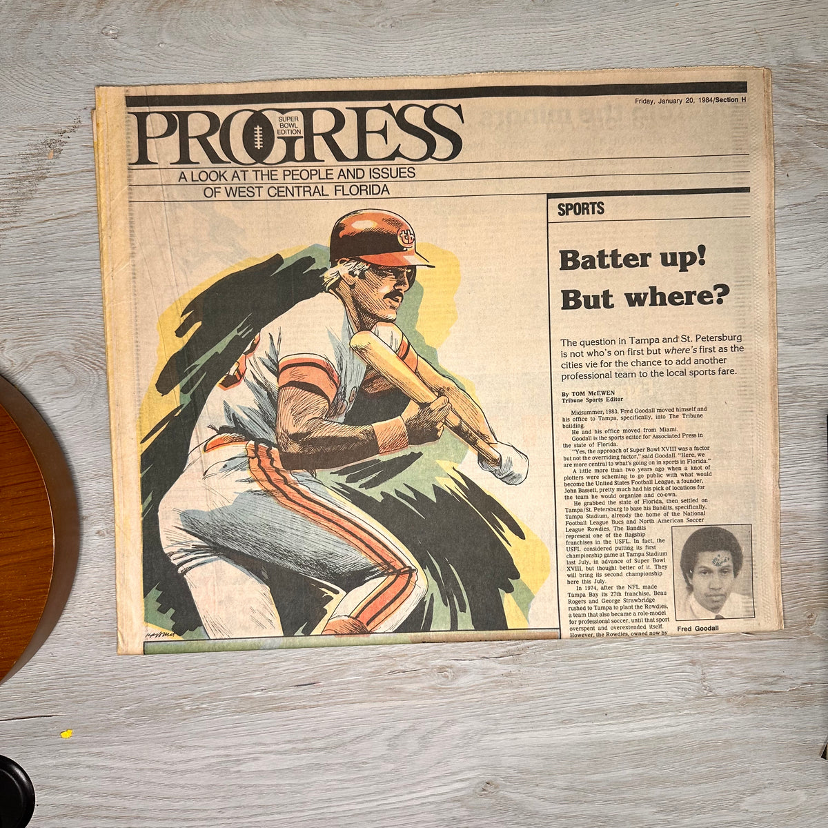 Newspaper sections - 6 pages