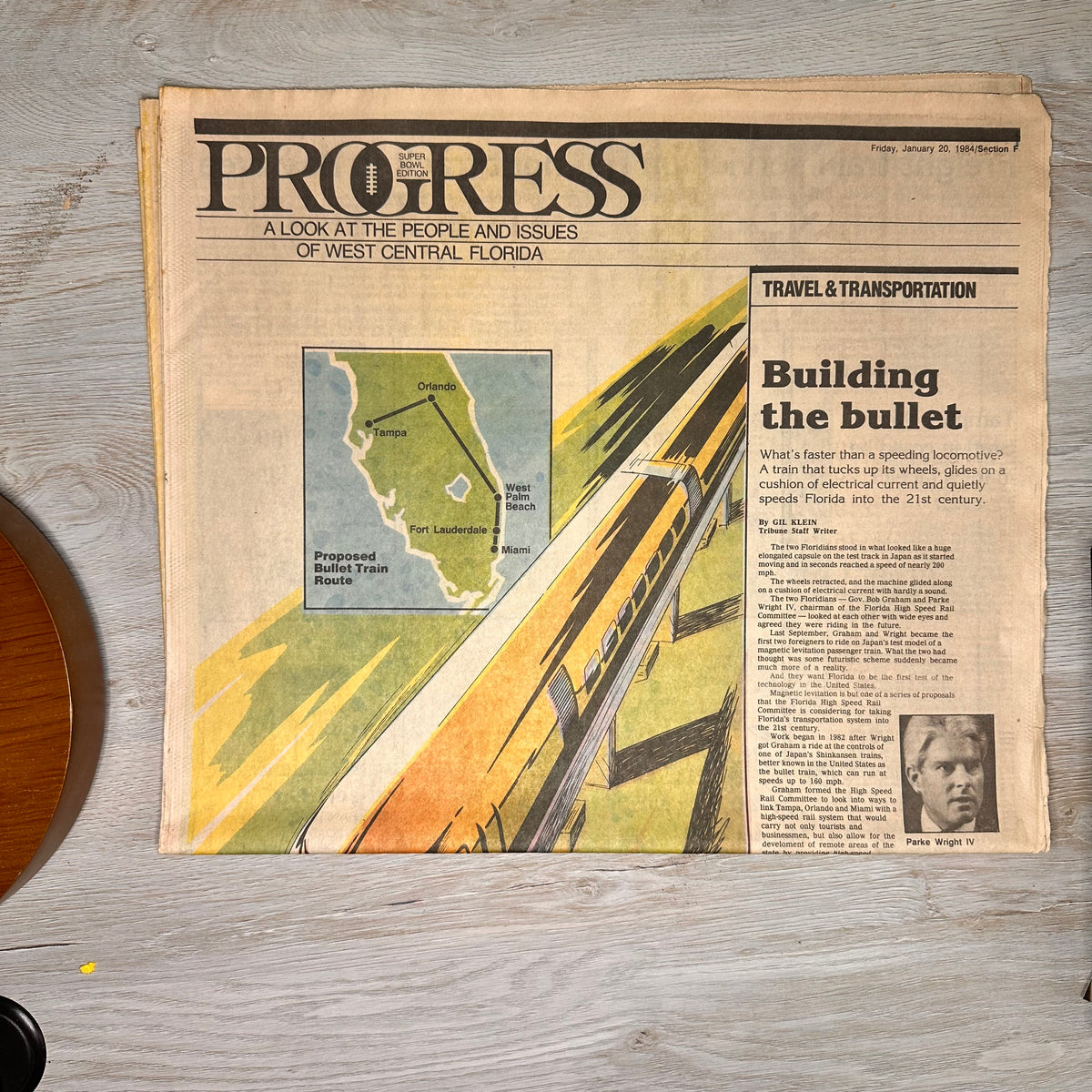 Newspaper sections - 4 pages